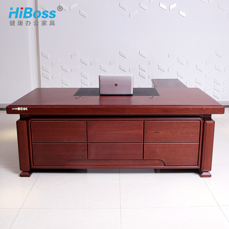 HiBoss 办公桌 油漆大班台