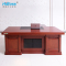 HiBoss 办公家具实木贴皮老板桌油漆大班台办公桌