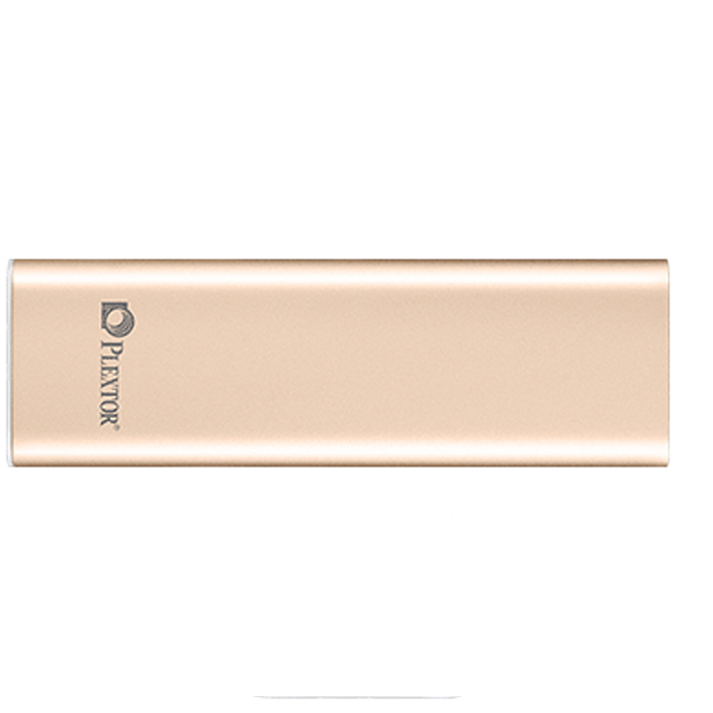 浦科特(PLEXTOR)EX1 Plus系列512GB 固态移动硬盘 金色 Type-C接口 USB3.1