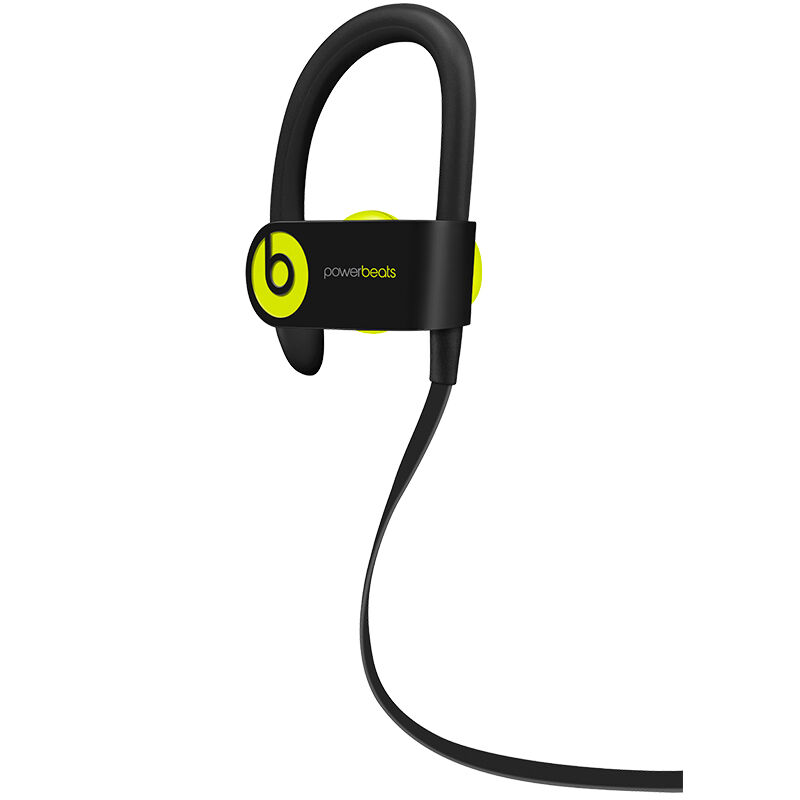 Beats Powerbeats3 by Dr. Dre Wireless 入耳式耳机 荧光黄 运动耳机 蓝牙无线高清大图