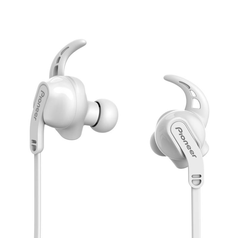先锋(Pioneer)LIT-Sports 入耳式蓝牙运动线控音乐手机耳机(白色)
