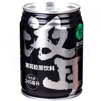 [苏宁超市]蒙天源 汲耳 黑耳胶原饮料 黑罐 245ml*6罐