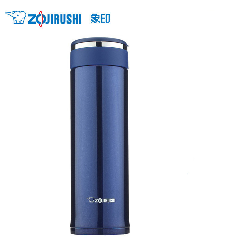象印(ZO JIRUSHI) SM-JC48 日本象印保温杯 真空男女情侣时尚保温保冷杯304不锈钢480ml 深海蓝