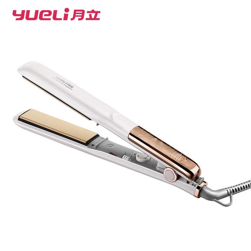 月立(YUELI)直发器HS-508直卷两用卷发棒陶瓷电夹板内扣不伤发 直板夹支持自动断电图片