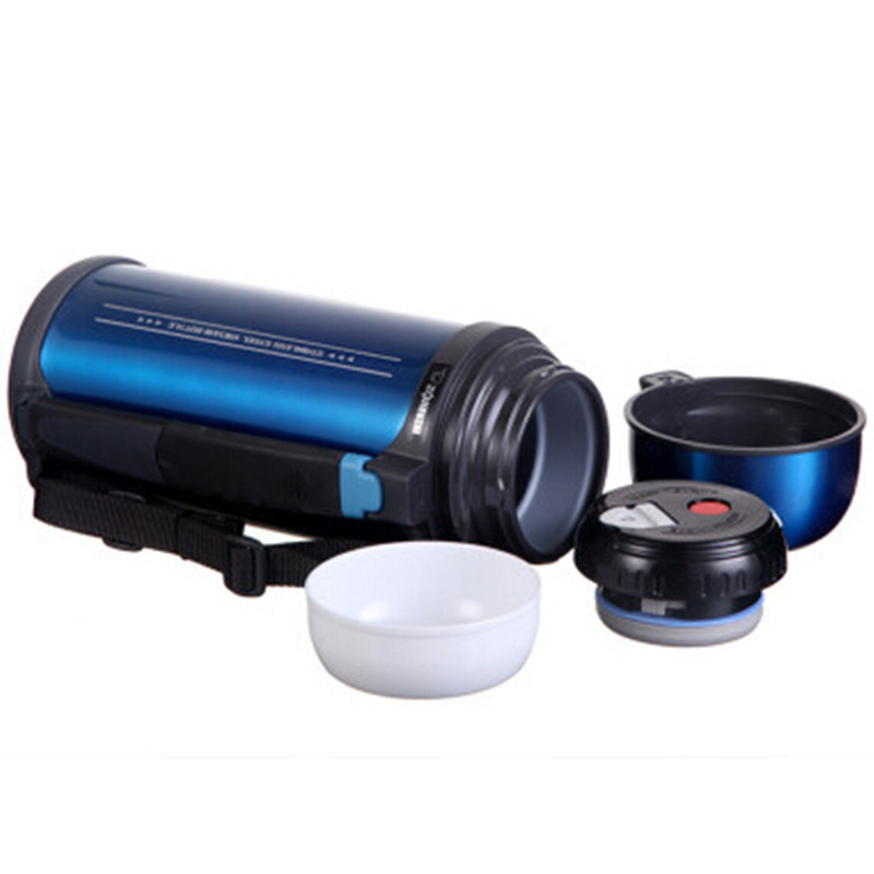 象印(ZO JIRUSHI) SF-CC15 日本象印真空保冷保温杯 不锈钢真空保温壶 户外运动 旅行壶 1.5L蓝色