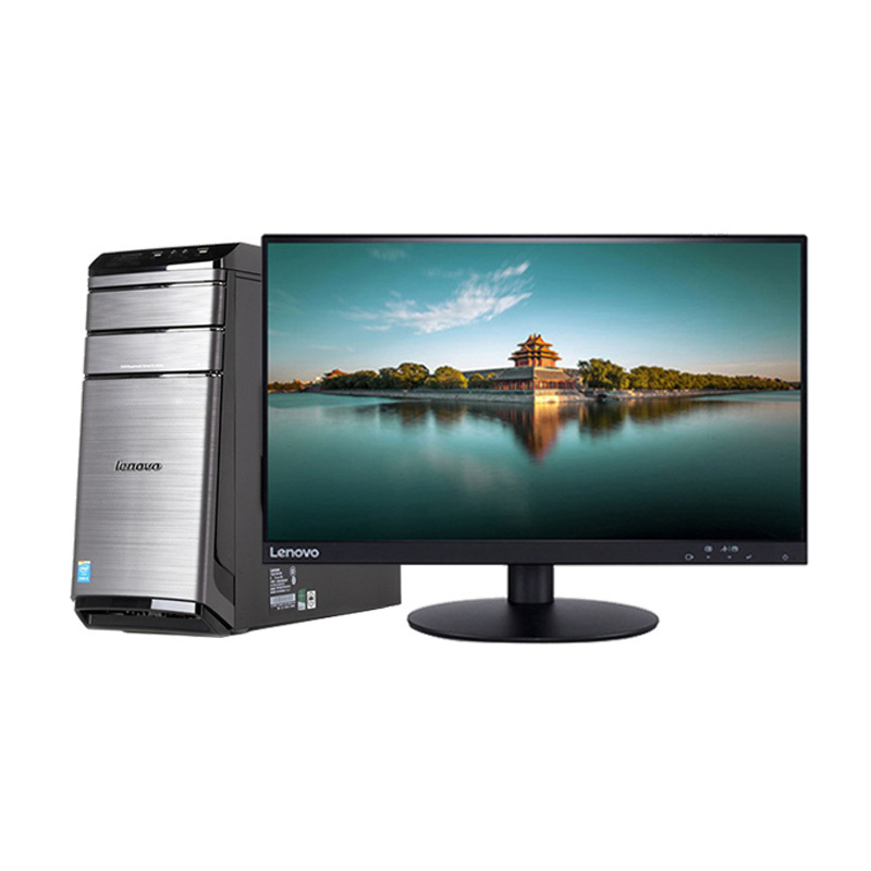 联想(Lenovo)锋行K450e商务办公家用游戏台式机电脑+21.5英寸IPS双超液晶I3-4170 8G 1T 2G
