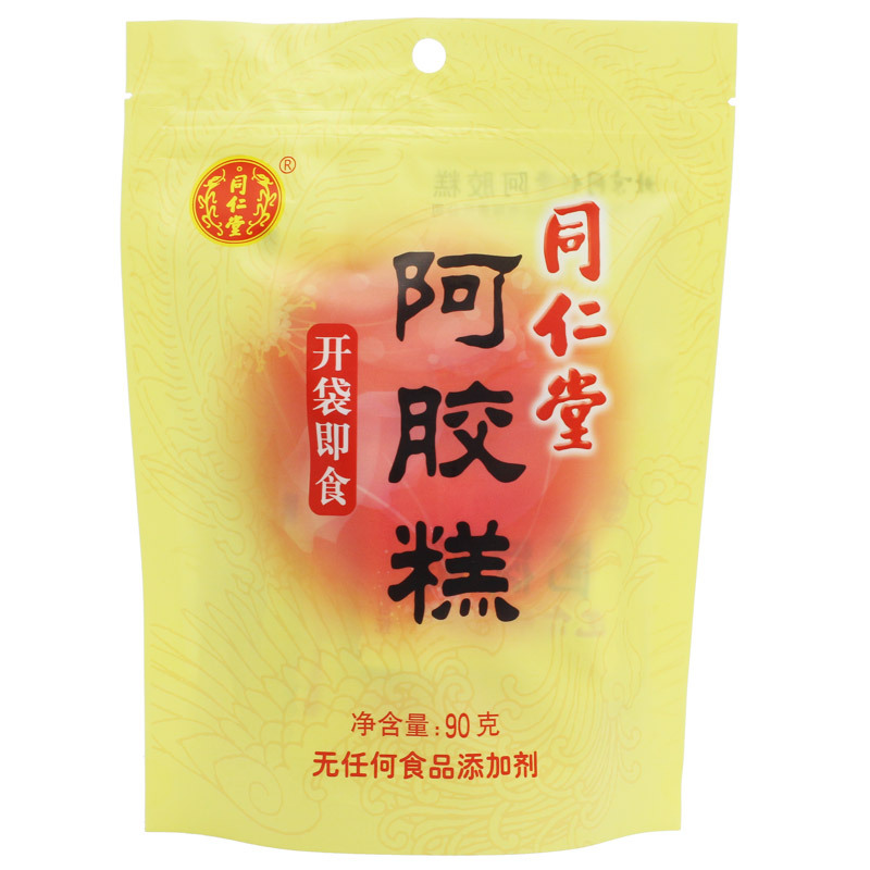 [苏宁超市]同仁堂 阿胶糕90g