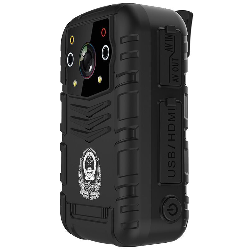 爱国者(aigo)DSJ-R5 执法记录仪 红外夜视GPS定位指纹加密对讲 32G 黑色