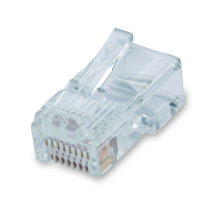 凯士士 Cat5网线透明接头(二叉),每包100个 RJ45-8A2