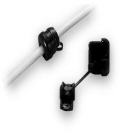 凯士士 电源线扣,Nylon66,黑色,每包100个,SR-6R3 SR-6R3