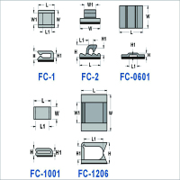 凯士士 粘式固定夹,100个/包,FC-1 FC-1