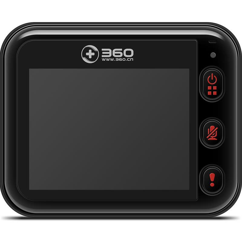 360车载行车记录仪尊享升级版J501C 1080P卡片机 高清夜视WIFI连接 机卡套装 黑色(存储卡品牌随机)图片