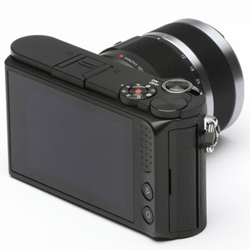 小蚁微单相机M1双镜头套机(暴风黑)高清大图