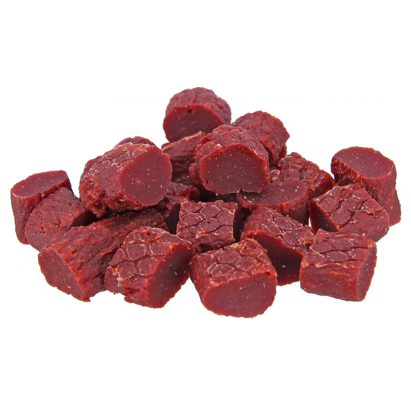 路斯宠物狗零食手工坊高钙牛肉段400g