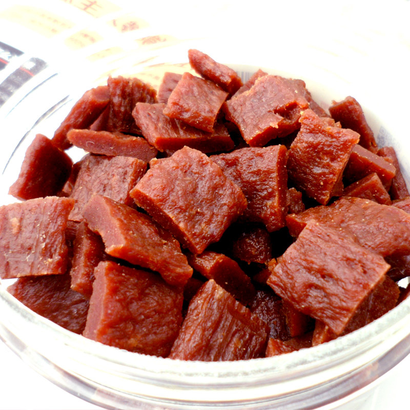 Luscious/路斯 路斯宠物狗狗零食品 补钙牛肉粒泰迪幼犬训练 磨牙棒牛肉干条180g