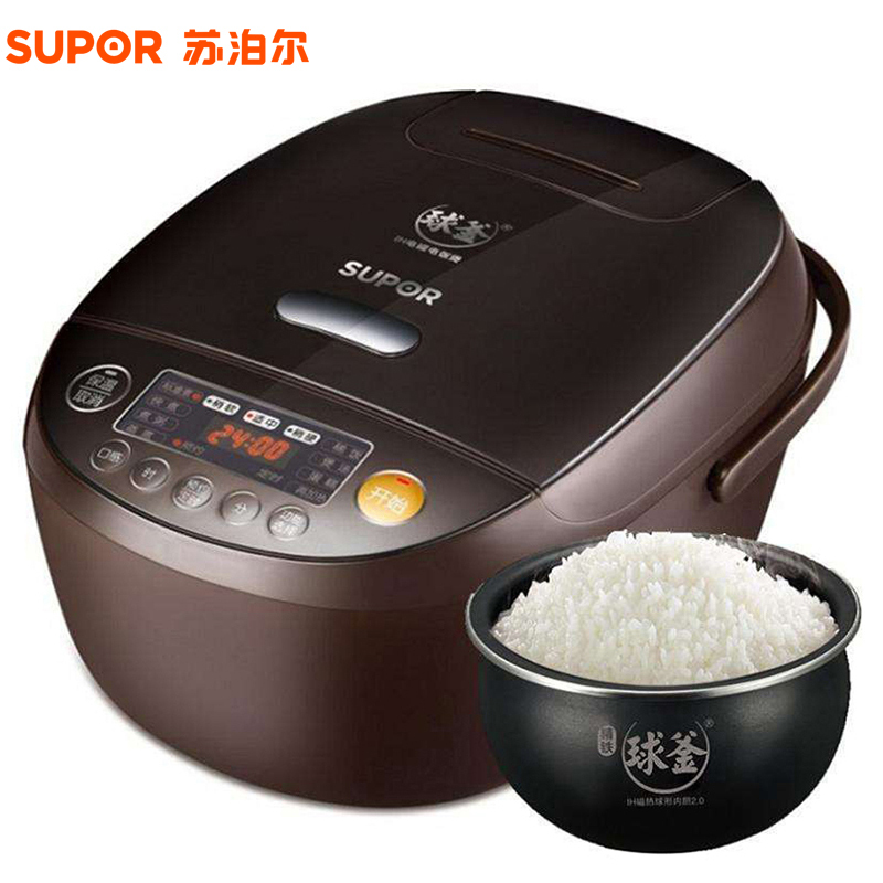 SUPOR/苏泊尔电饭煲CFXB50HC3T-120 IH电磁加热智能电饭煲 5L精铁球釜内胆
