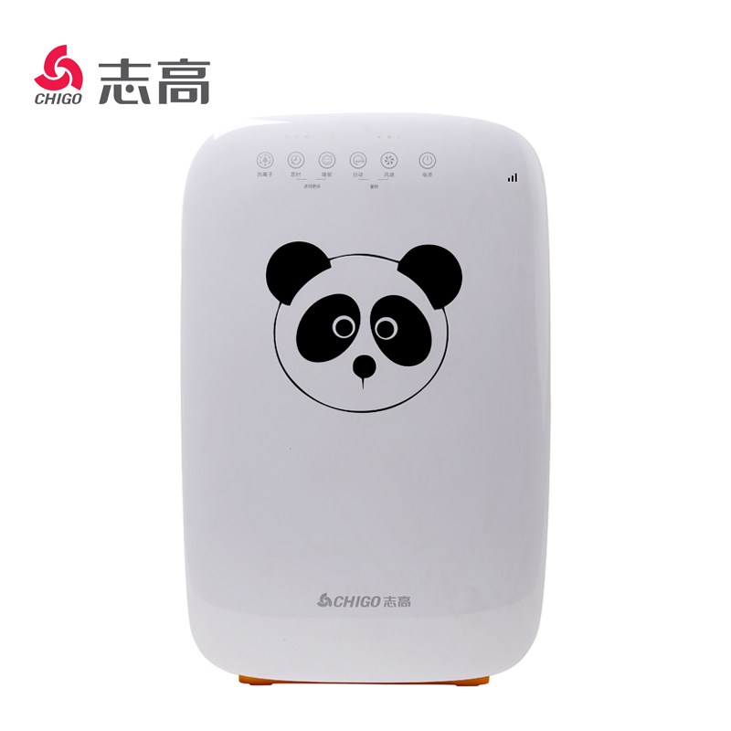 志高(CHIGO)家用除甲醛烟味静音PM2.5儿童负离子空气净化器KJF150-D01