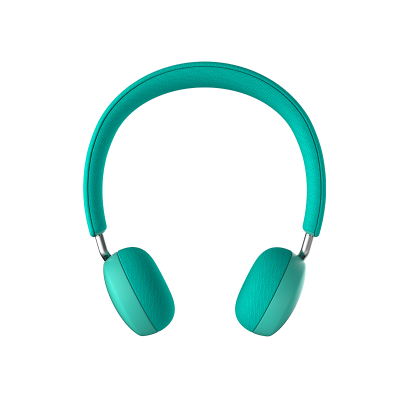 Libratone(小鸟音响)Q CORE有线耳机/头戴式耳机/线控耳麦/电脑耳机 水绿色