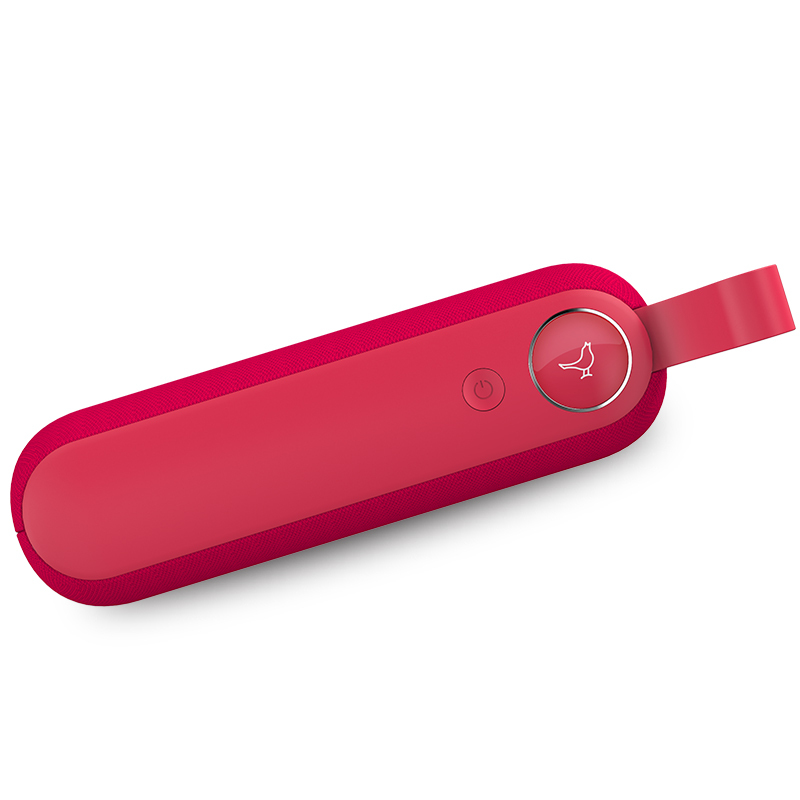 Libratone(小鸟音响)GO系列 TOO 便携/蓝牙音箱/无线/运动/户外音响音箱 手提小音箱 樱红色