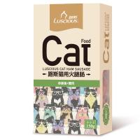 路斯宠物猫零食猫火腿肠吞拿鱼+蟹肉150g