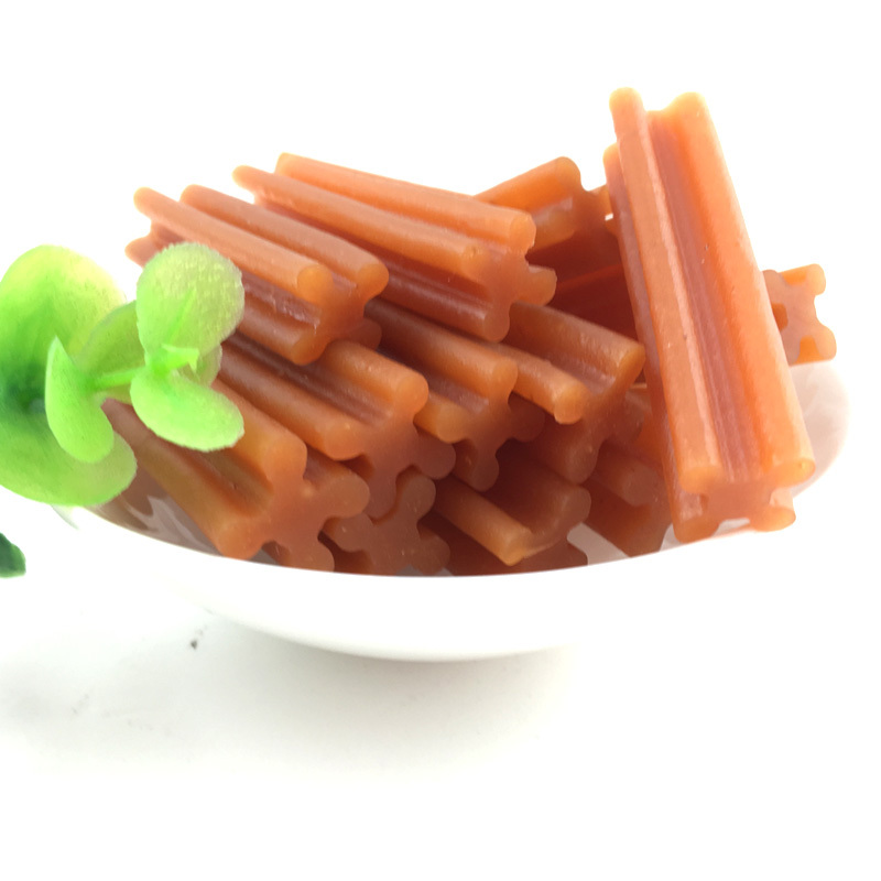 路斯宠物狗零食爱犬磨牙棒鸡肉味200g