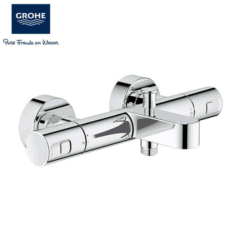 德国-高仪(GROHE)恒温花洒 淋浴花洒 花洒套装 卫浴龙头[手持花洒+恒温装置] 27357001+34337000