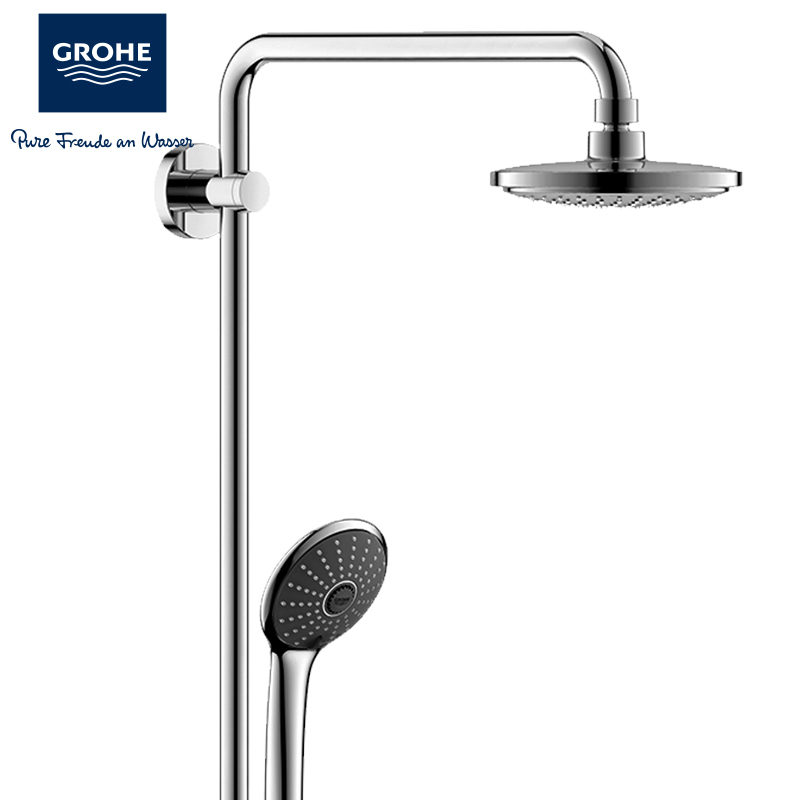 德国-高仪(GROHE)恒温花洒 淋浴花洒 花洒套装 卫浴龙头[手持花洒+恒温装置] 27357001+34337000