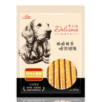 路斯宠物狗狗零食品 鸡肉火腿肠200g