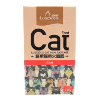 路斯宠物猫零食猫火腿肠三文鱼150g