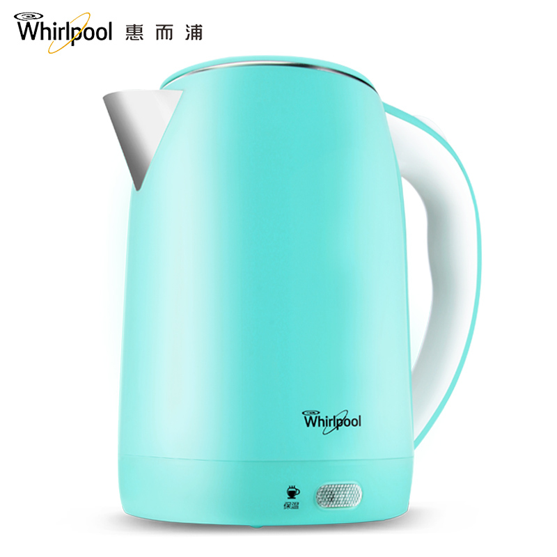 惠而浦(Whirlpool)电水壶 WEK-MS201F 2.0L大容量 智能保温 双层防烫L
