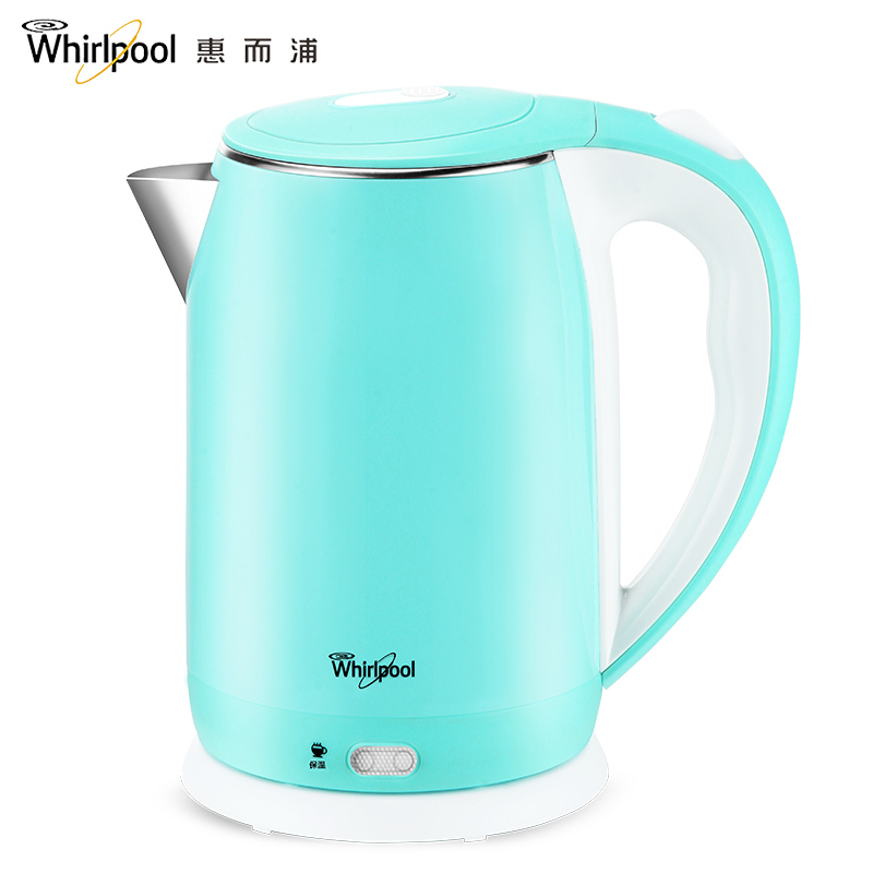 惠而浦(Whirlpool)电水壶 WEK-MS201F 2.0L大容量 智能保温 双层防烫L