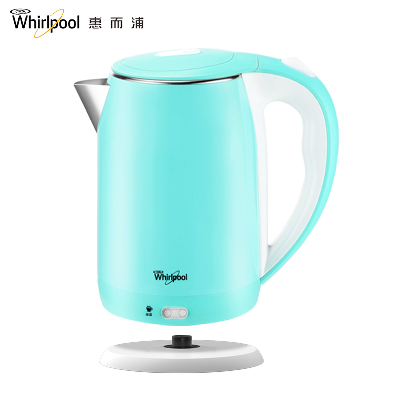 惠而浦(Whirlpool)电水壶 WEK-MS201F 2.0L大容量 智能保温 双层防烫L