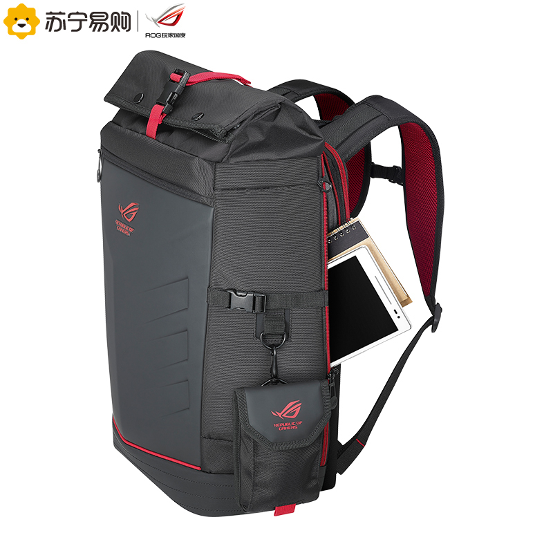 玩家国度(ROG)华硕(ASUS)游骑兵背包电脑包 奢华风