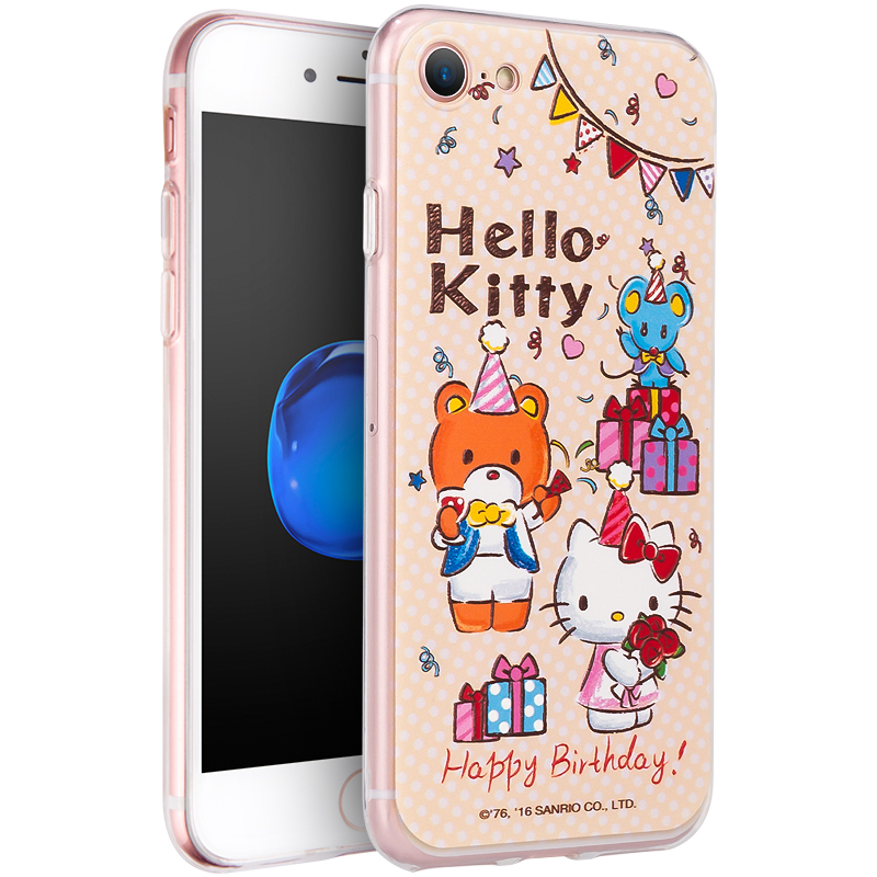优加(uka)iPhone6plus/6s plus手机壳/保护套苹果6手机套/保护壳Hello Kitty卡通防摔软壳