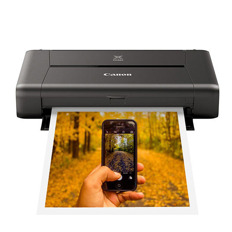 佳能(Canon) 腾彩PIXMA IP110 移动便携式彩色喷墨照片打印机