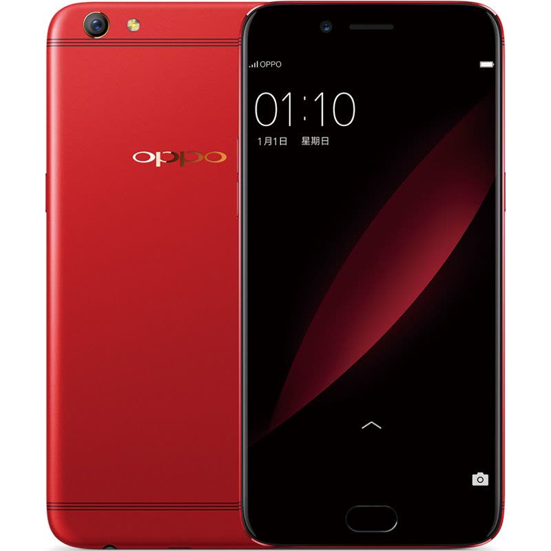 OPPO R9s 红色 全网通4G手机 4GB+64GB内存版图片