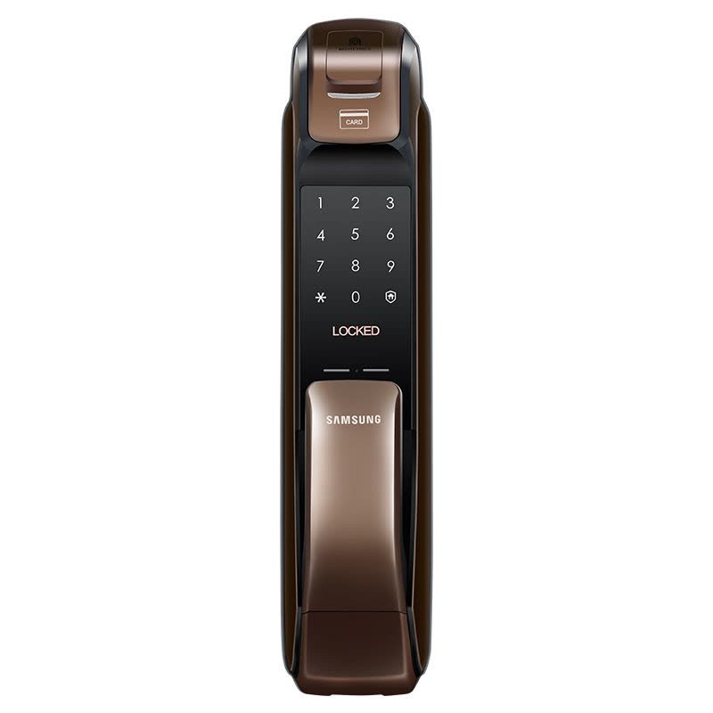 三星(SAMSUNG)SHP-DP728 流光银 智能/指纹/密码/钥匙 家用防盗电子锁 ios;Android均适配图片