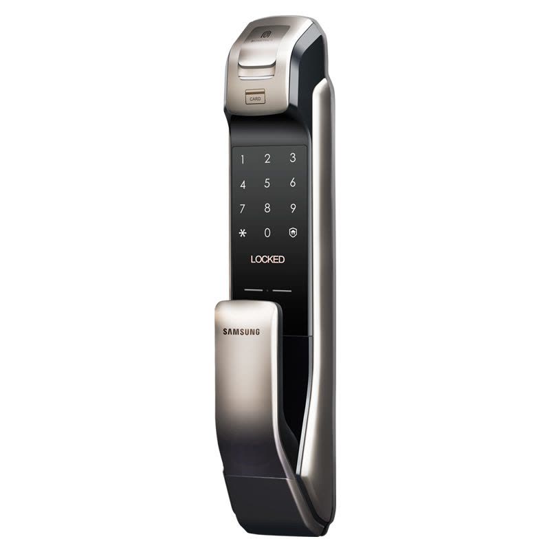 三星(SAMSUNG)SHP-DP728 流光银 智能/指纹/密码/钥匙 家用防盗电子锁 ios;Android均适配图片
