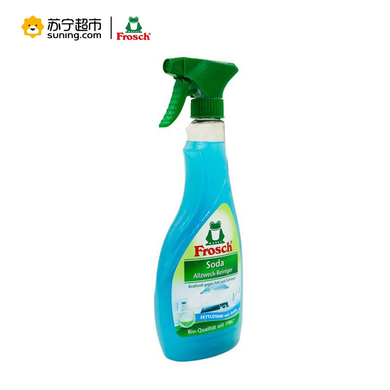 [苏宁超市]Frosch 厨房重油污清洁剂(苏打)500ml 油烟灶具清洗剂