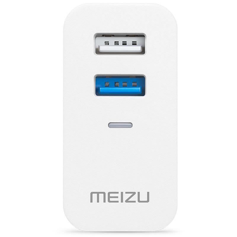 魅族(MEIZU) 双口快充旅行充电器 36W/白色图片