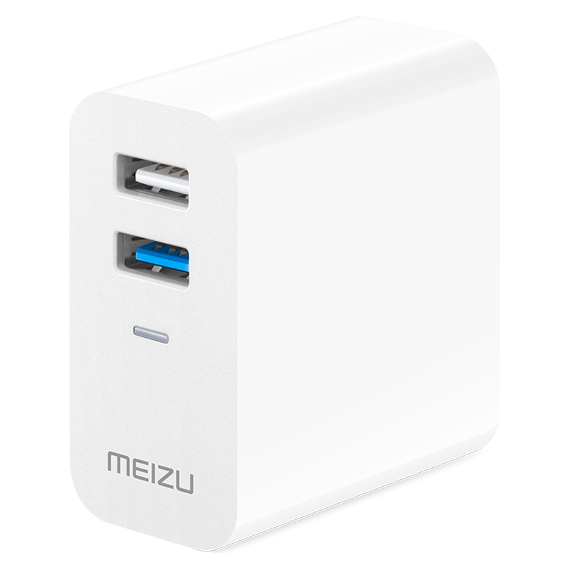 魅族(MEIZU) 双口快充旅行充电器 36W/白色