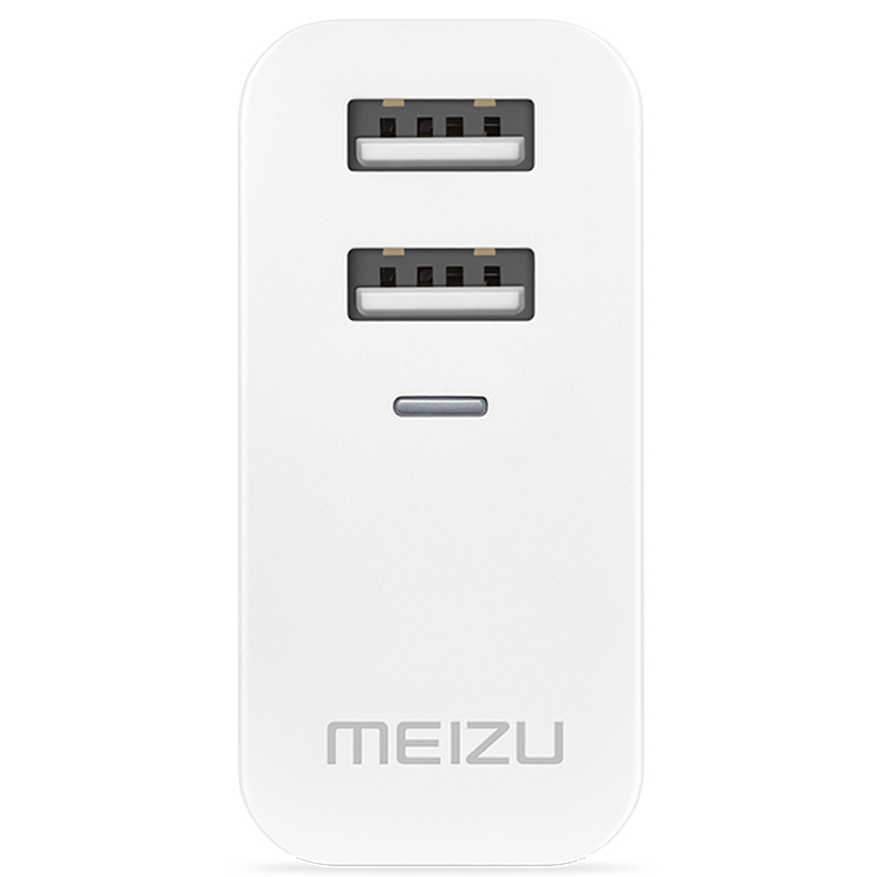 魅族(MEIZU) 双口快充旅行充电器 17W/白色