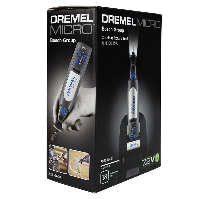 [苏宁自营]Dremel琢美充电式电磨机8050-N/18无线直磨机雕刻机