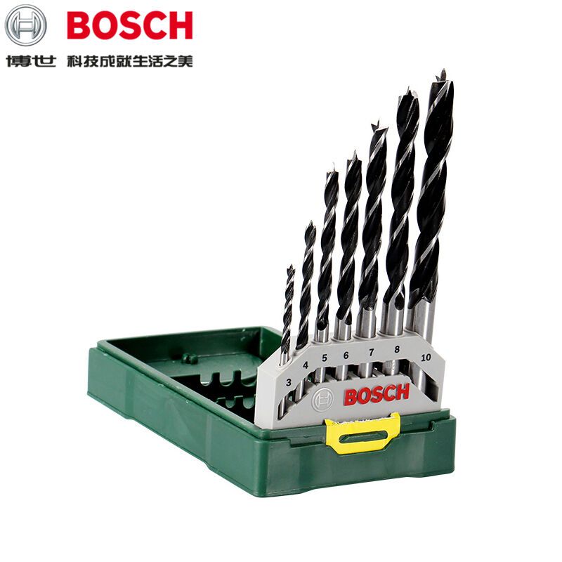[苏宁自营]博世(BOSCH )电钻冲击钻附件 7支Mini木工钻头套装