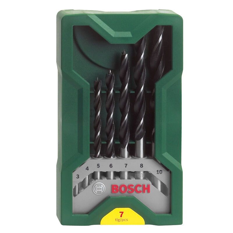 [苏宁自营]博世(BOSCH )电钻冲击钻附件 7支Mini木工钻头套装