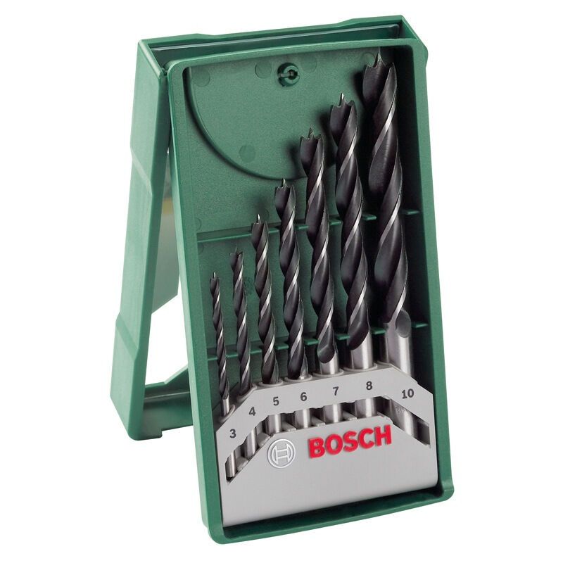 [苏宁自营]博世(BOSCH )电钻冲击钻附件 7支Mini木工钻头套装