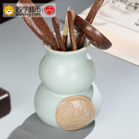 艺宏堂茶具茶道六君子 艺宏堂哥窑汝窑开片可养瓷器陶瓷 葫芦虎啸茶道六君子