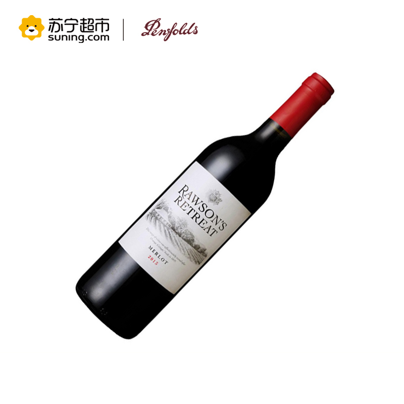 奔富洛神山庄梅洛干红葡萄酒 750ml 单支装