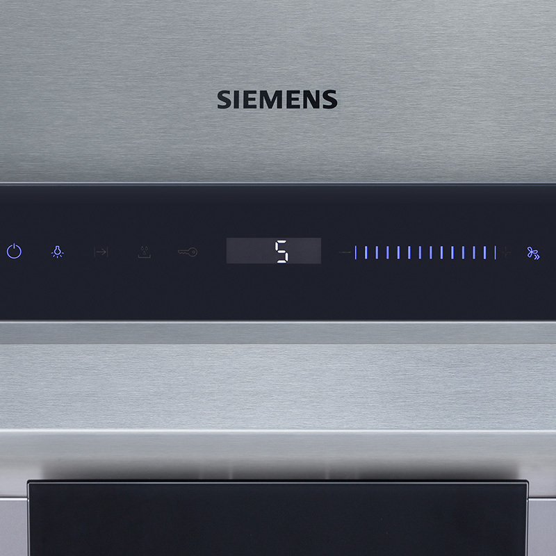 西门子(SIEMENS) 侧吸式智能触控式油烟机LS68FK955W 17立方