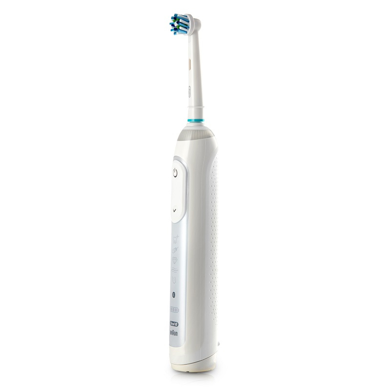 博朗(Braun)欧乐B iBrush9000 Plus 3D声波蓝牙智能电动牙刷(白色)